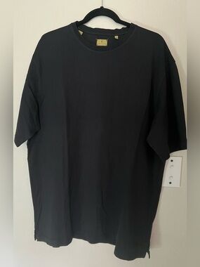 Patrick James Black 100% Pima Cotton Luxury Crewneck Tee Size 2XL